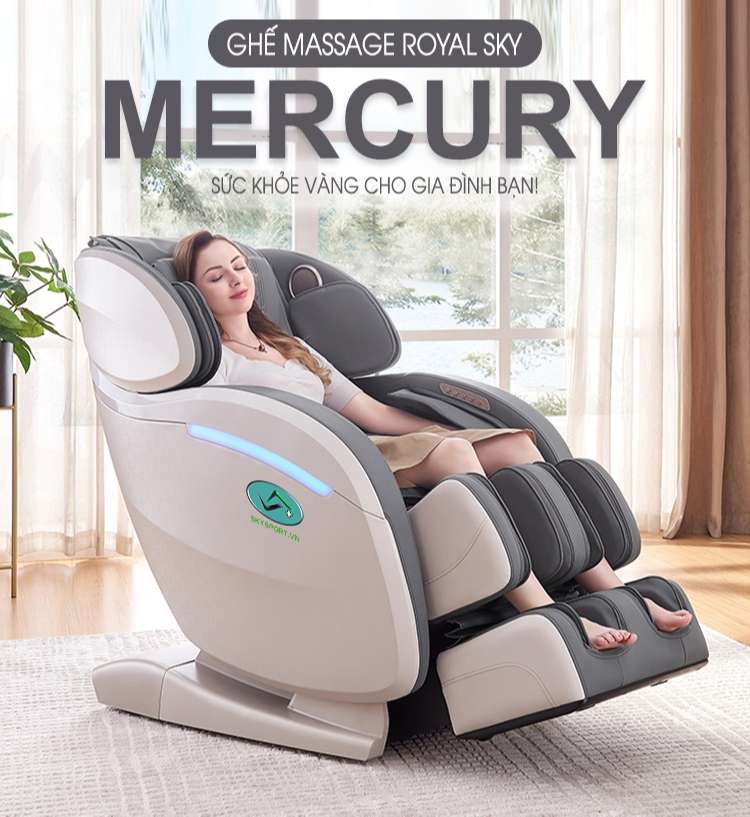 Ghế massage cao cấp Royal Sky Mercury