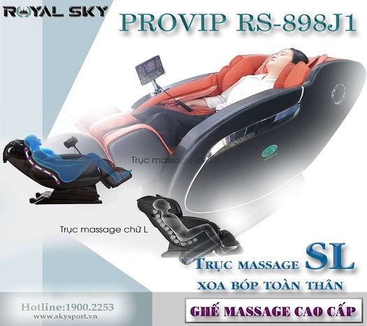 Ghế massage cao cấp ROYAL SKY Provip RS-898J1