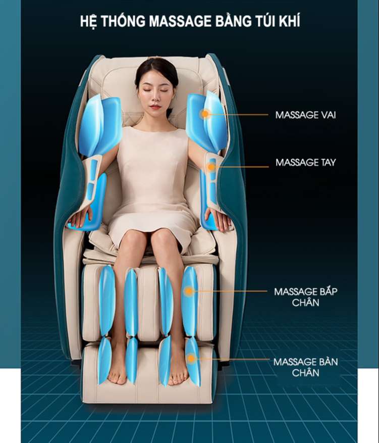 Ghế massage cao cấp ROYAL SKY Venus