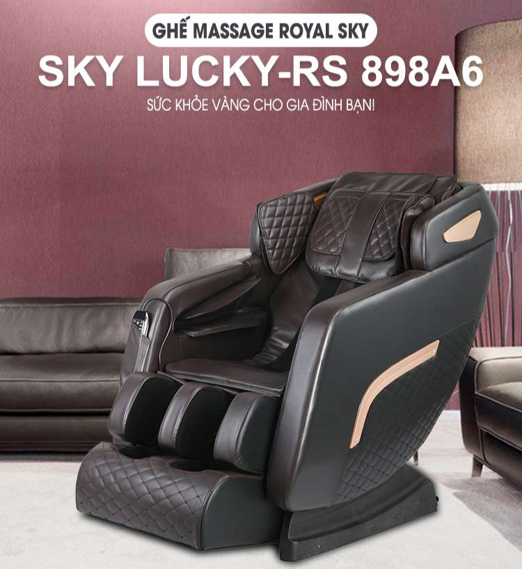 Ghế massage Royal Sky Lucky RS - 898A6