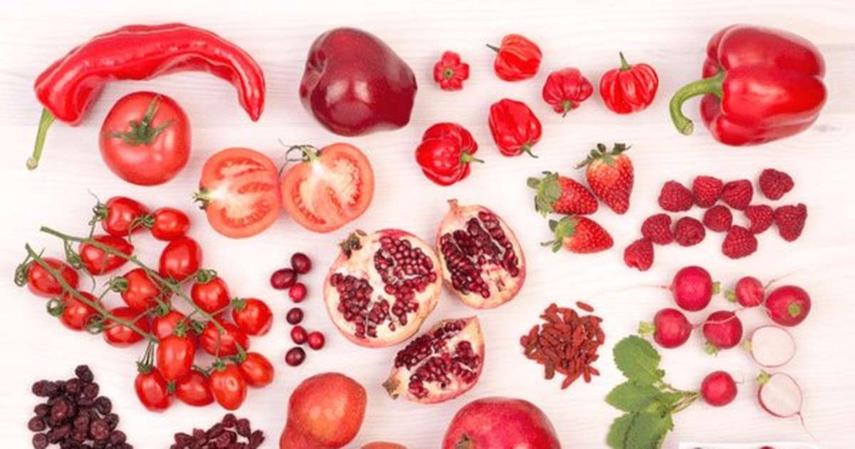 Bổ sung collagen từ các loại trái cây và rau củ màu đỏ