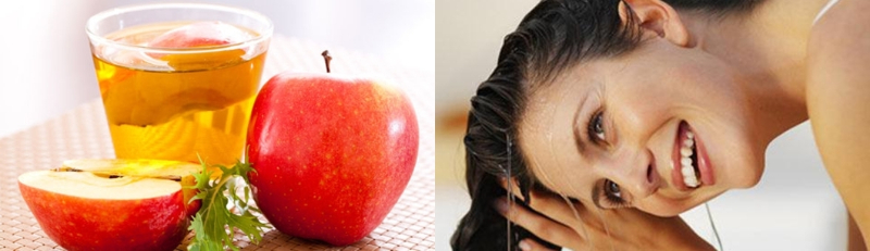 Giấm táo – “giải pháp” hoàn hảo nên áp dụng để loại bỏ đám gàu.