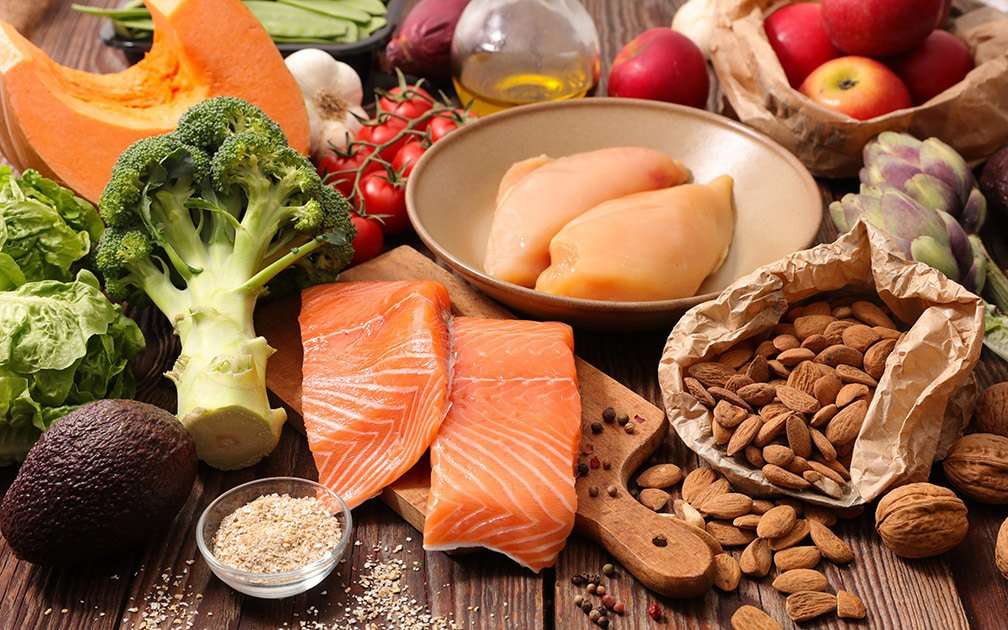 Cân bằng chế độ ăn uống