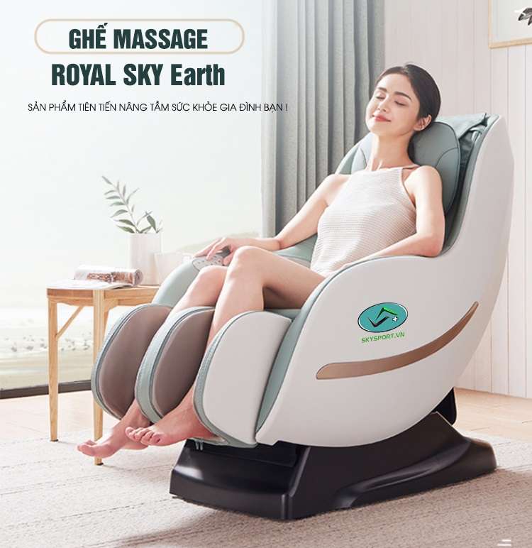 Ghế massage cao cấp Royal Sky Earth