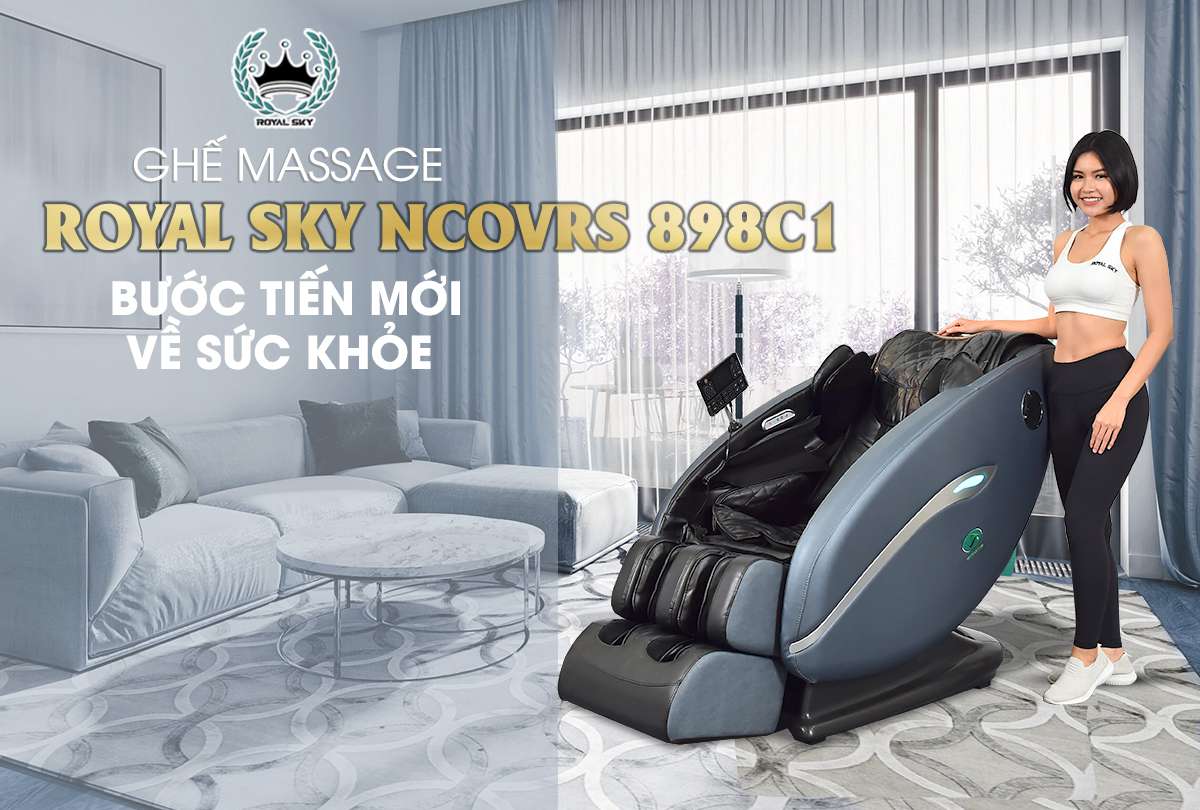 Ghế massage cao cấp ROYAL SKY NCOV RS-898C1