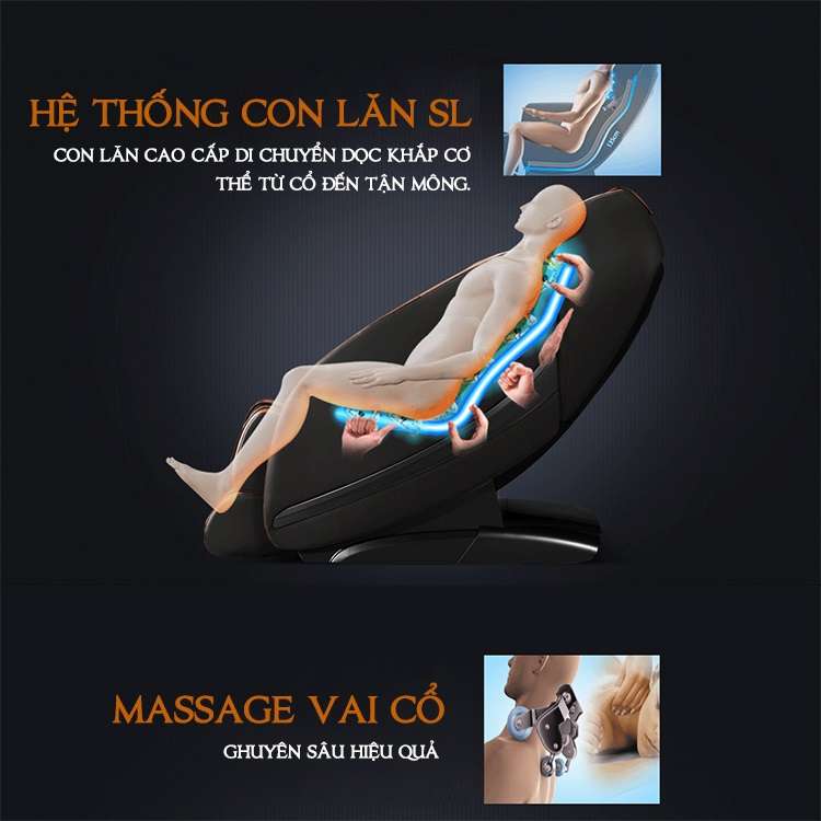 Ghế massage cao cấp Royal Sky Rigel