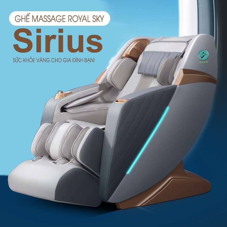 Ghế massage cao cấp ROYAL SKY Sirius