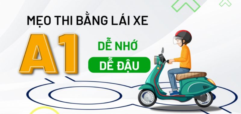 Mách nhỏ mẹo thi bằng lái xe A1 phần lý thuyết