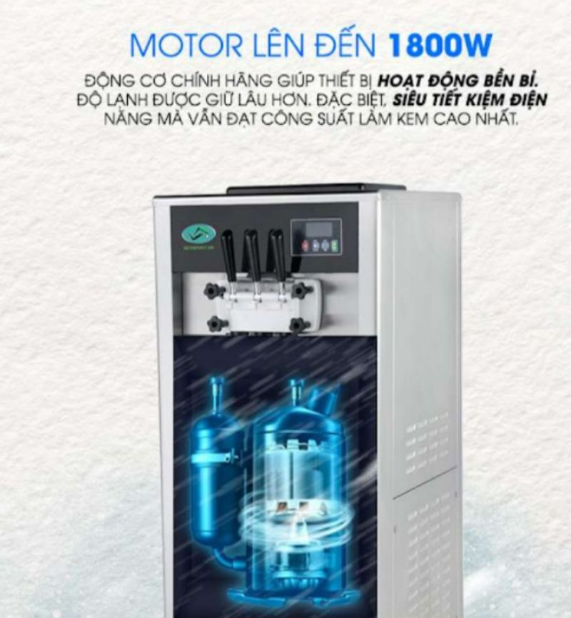 Máy làm kem Royal Sky Nero công suất 1800W