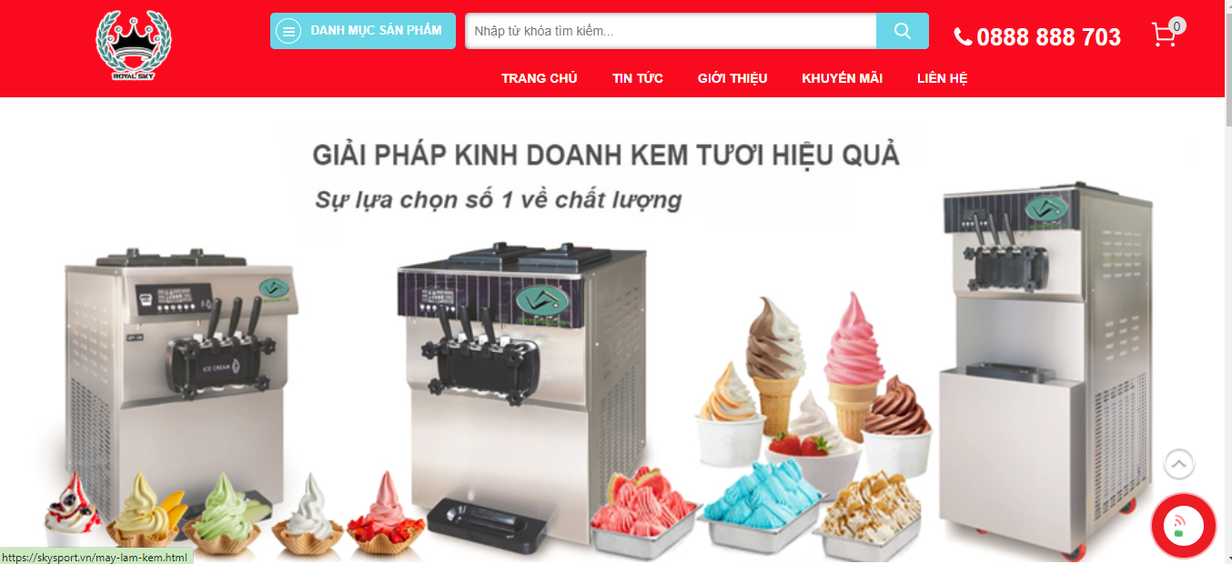Tìm hiểu công nghệ được trang bị trên sản phẩm máy làm kem