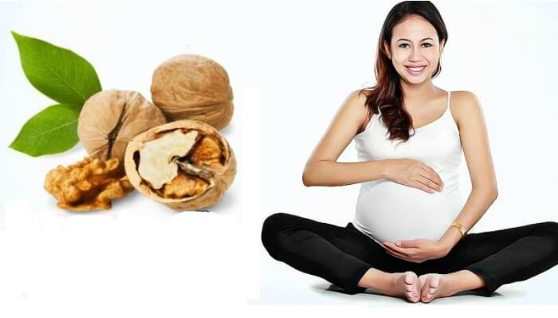 Phụ nữ có thai sử dụng sữa hạt óc chó rất là tốt khiến thai nhi phát triển luôn khỏe mạnh.