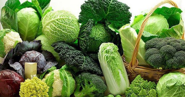Tăng cường ăn rau họ cải