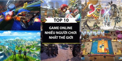 Mách bạn top 10 game online nhiều người chơi nhất hiện nay
