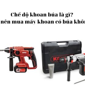 Chế độ khoan búa là gì? Có nên mua máy khoan có búa không?