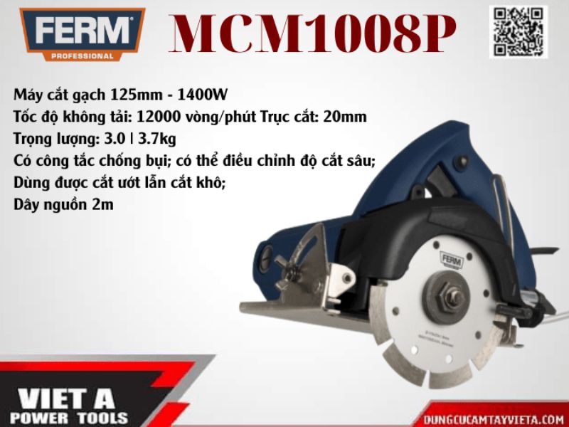 Một chiếc máy cắt gạch có thể trở thành máy cưa sắt