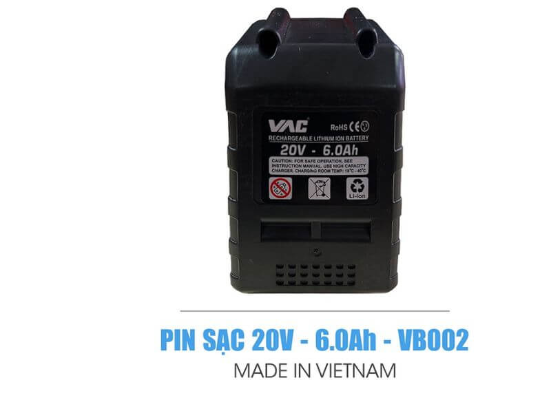 Pin sạc VAC chất lượng
