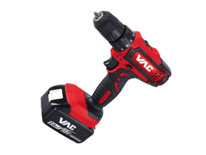 Thiết kế nhỏ gọn chỉ khoảng 3,9kg của máy khoan pin VAC 18V