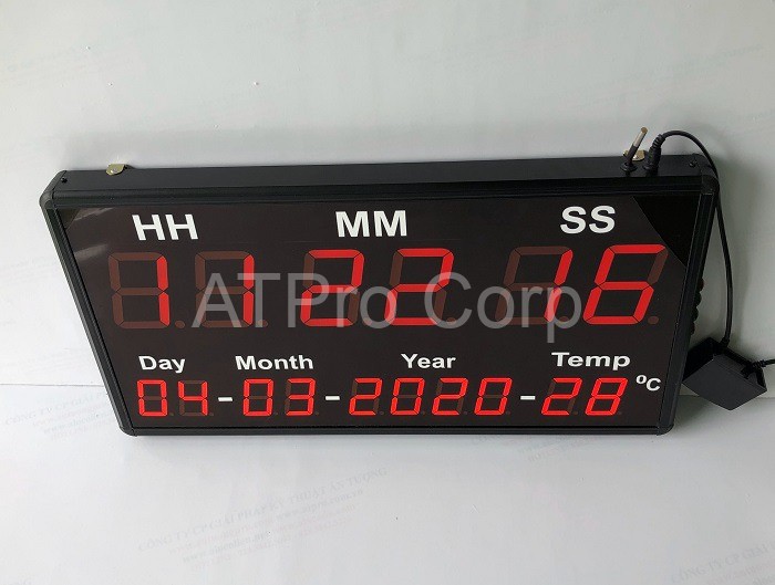 Đồng hồ điện tử công nghiệp là gì? mua đồng hồ led ở đâu giá rẻ