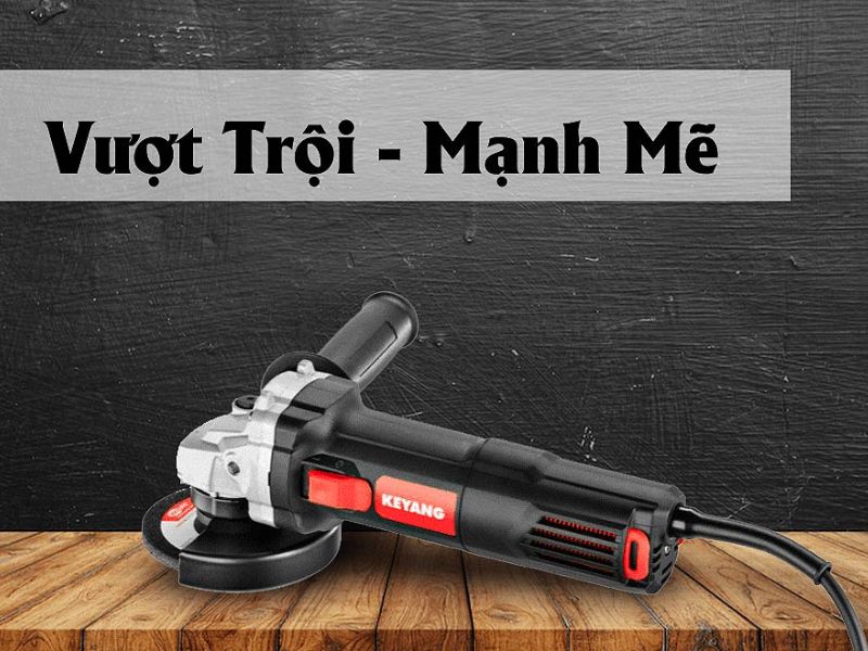 Công tắc khóa/chân đế tăng tính an toàn cho máy mài góc