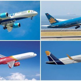 Vé máy bay giá rẻ Vietjet, BamBoo, Vietnam Airlines Uy Tín