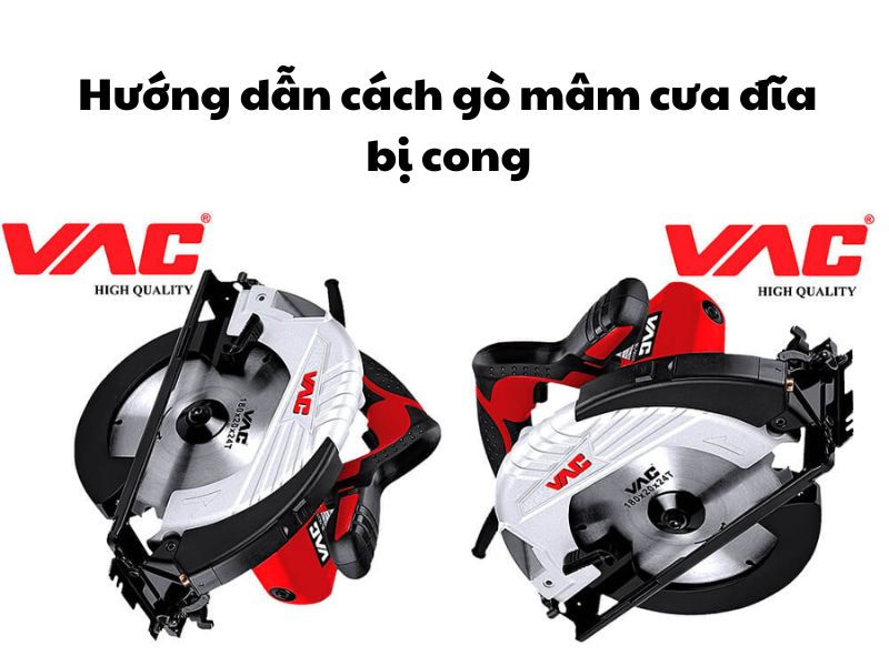 Hướng dẫn cách gò mâm cưa đĩa bị cong