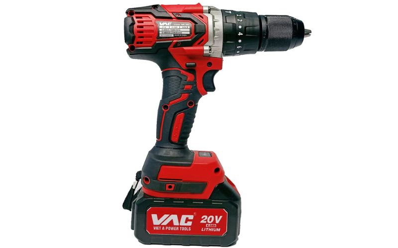 Máy khoan Pin VAC có thể dễ dàng khoan lỗ và sử dụng ở những nơi không sẵn nguồn điện hoặc khí nén