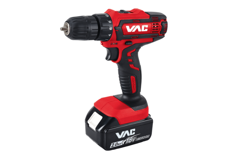 Máy khoan Pin VAC 18V cầm tay thiết kế nhỏ gọn thuận tiện cho việc di chuyển