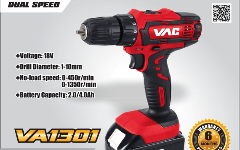Máy khoan pin loại nhỏ có thể sử dụng trong việc DIY tại nhà.