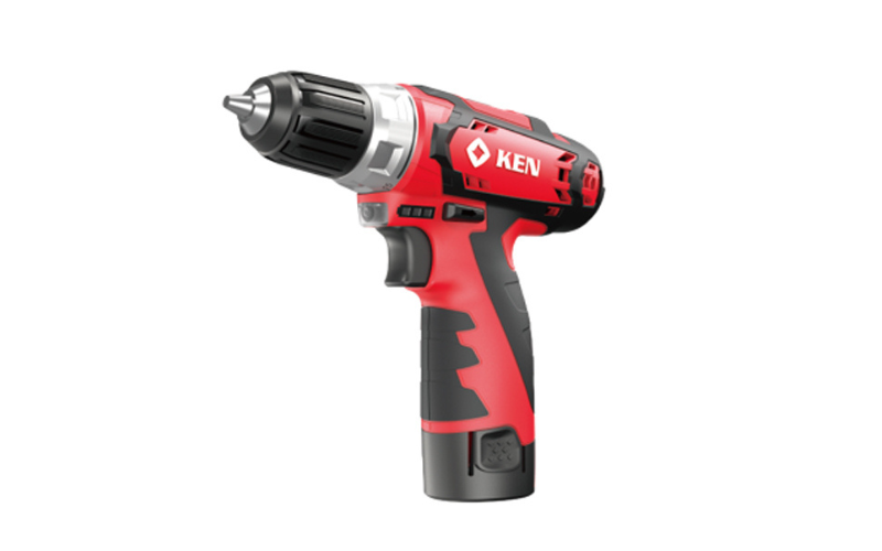 Máy khoan vặn vít pin 10mm 12V 2.0AH có thiết kế nhỏ gọn, tiện lợi khi sử dụng