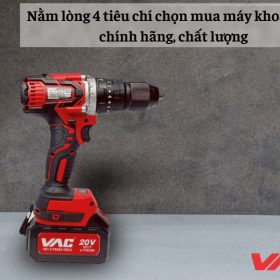 4 mẹo chọn mua máy khoan pin giá rẻ chất lượng