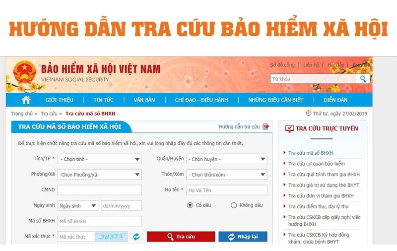 Hướng dẫn cách tra cứu quá trình đóng BHXH chi tiết