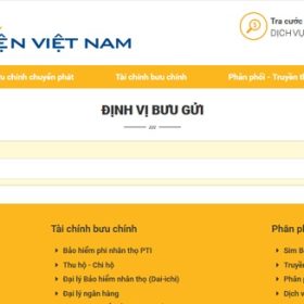 Hướng dẫn cách tra cứu vận đơn VNPost với các bước cụ thể