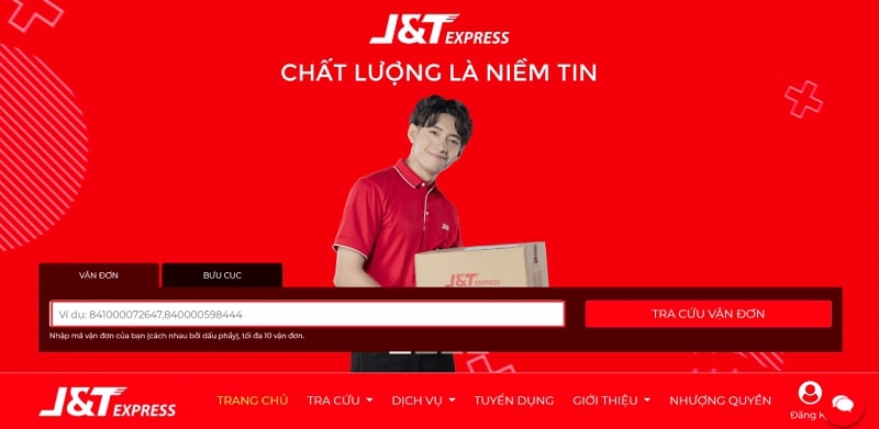 Cách tra cứu vận đơn J&T Express cho kết quả chính xác