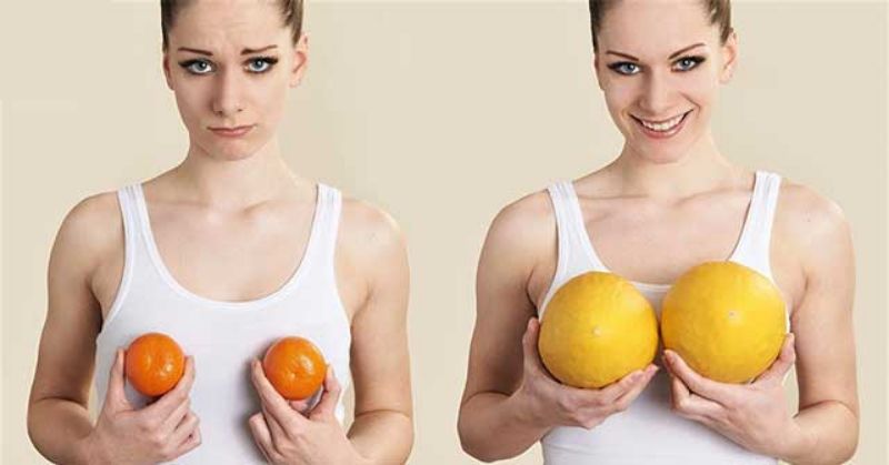 Bật mí 6 cách làm tăng vòng 1 tự nhiên hiệu quả nhất