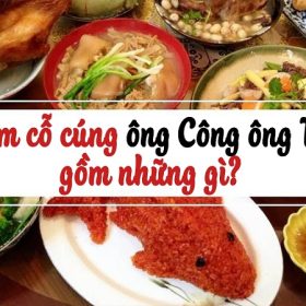 Mâm cúng ông Táo gồm những gì? Cách cúng ông Táo