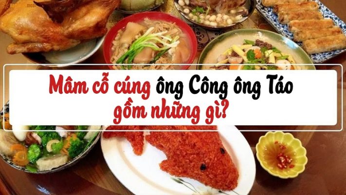 Mâm cúng ông Táo gồm những gì? Cách cúng ông Táo