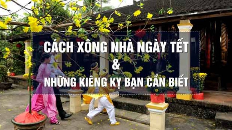 Tìm hiểu về tục xông đất là gì? Cách chuẩn bị xông đất