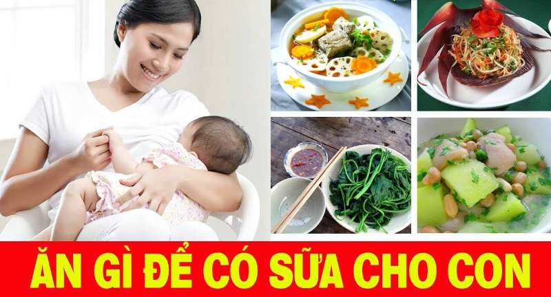 Sản phụ ăn gì lợi sữa?