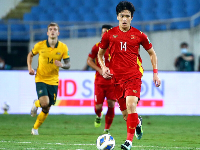 Cầu thủ Hoàng Đức - tiềm năng sáng của bóng đá Việt Nam