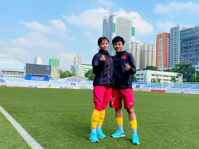 Cầu thủ Hoàng Thị Loan - bóng hồng xinh đẹp của đội tuyển