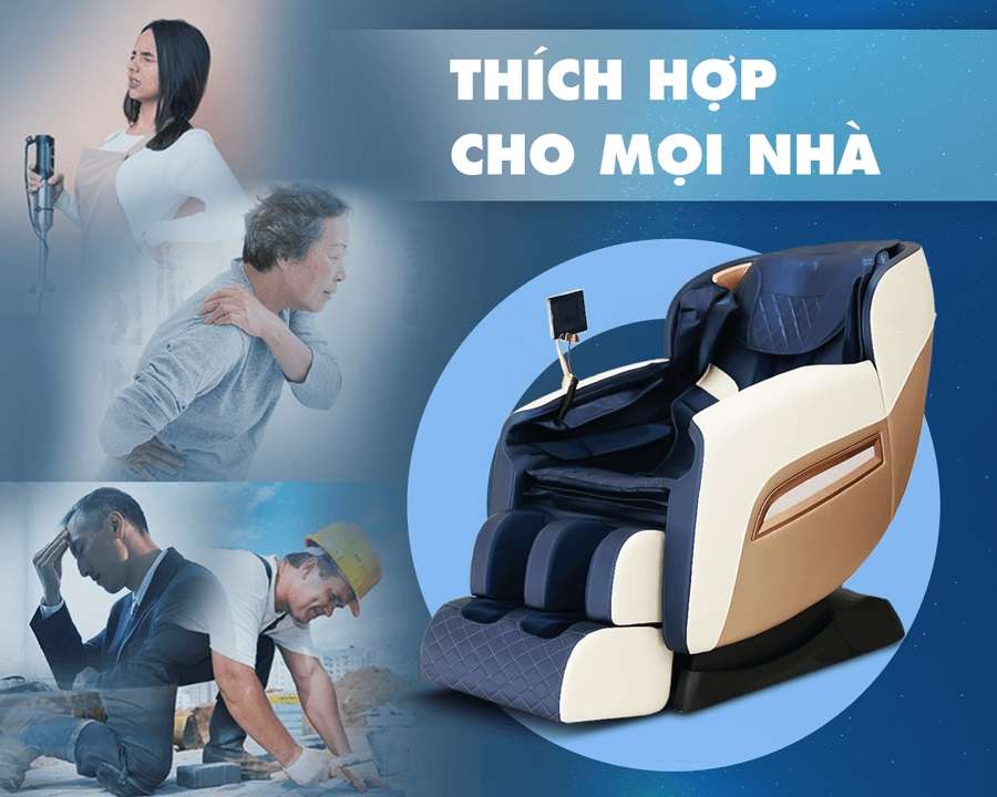 Gợi ý địa chỉ mua ghế massage ở Đồng Tháp chất lượng, uy tín