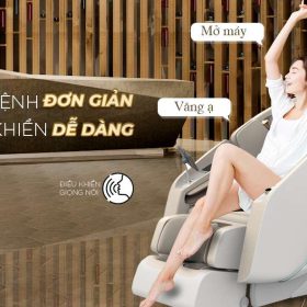 Ghế massage người bạn đồng hành bảo vệ sức khỏe của gia đình bạn