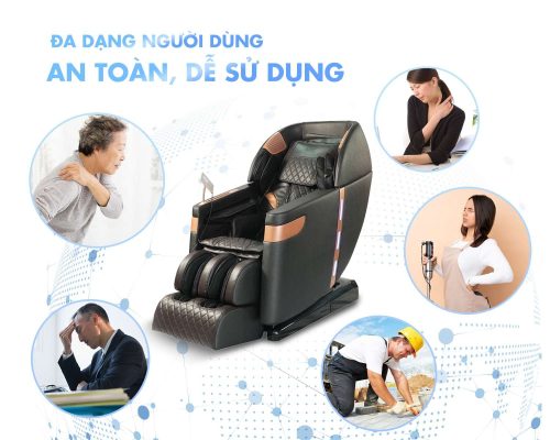 Địa điểm mua ghế massage ở Nghệ An đảm bảo chất
