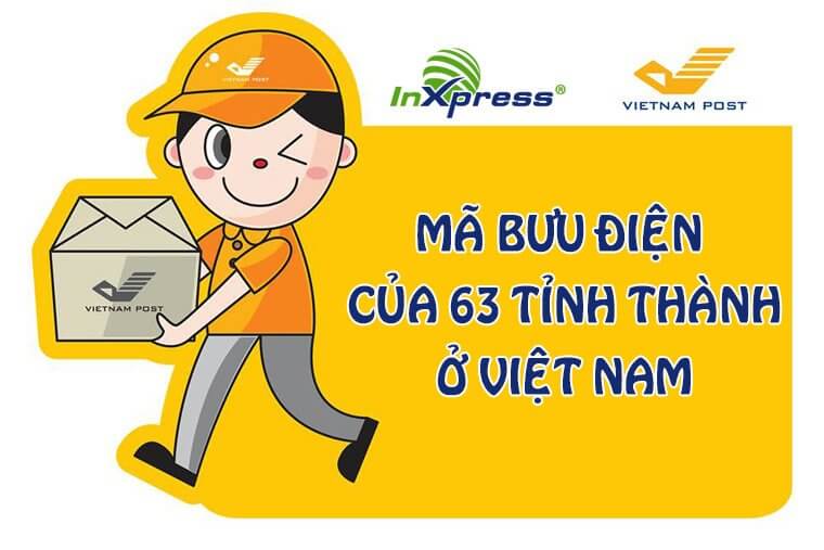 Mã bưu chính 63 tỉnh thành việt nam