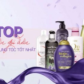 Bật mí ngay top 10 dầu gội trị rụng tóc tốt và hiệu quả nhất
