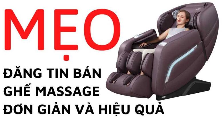 SEO từ khóa ghế massage đơn giản - hiệu quả