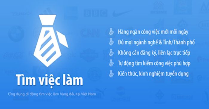 5+ ứng dụng tìm việc làm uy tín, đông đảo người dùng