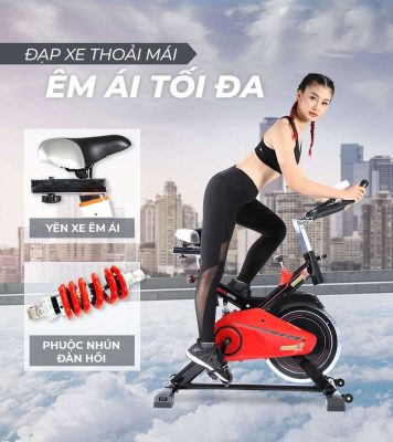 Mua xe đạp tập thể dục ở Bình Dương chất lượng nhất