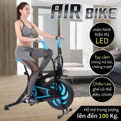 BG-Xe đạp tập thể dục kết hợp tay chân tại chỗ, có giá đỡ, bluetooth tiện ích, đa năng