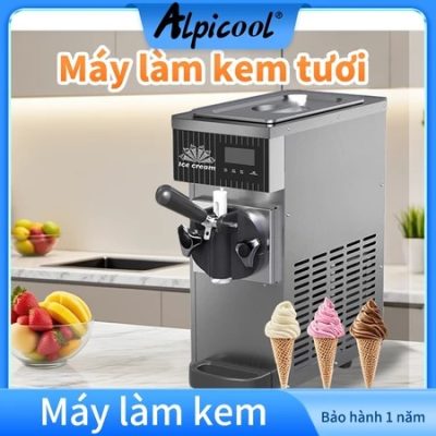 Máy làm kem tươi 3 vòi để bàn ZB-BQL28 hàng chính hãng Máy làm kem cao cấp bảo hành 1 năm